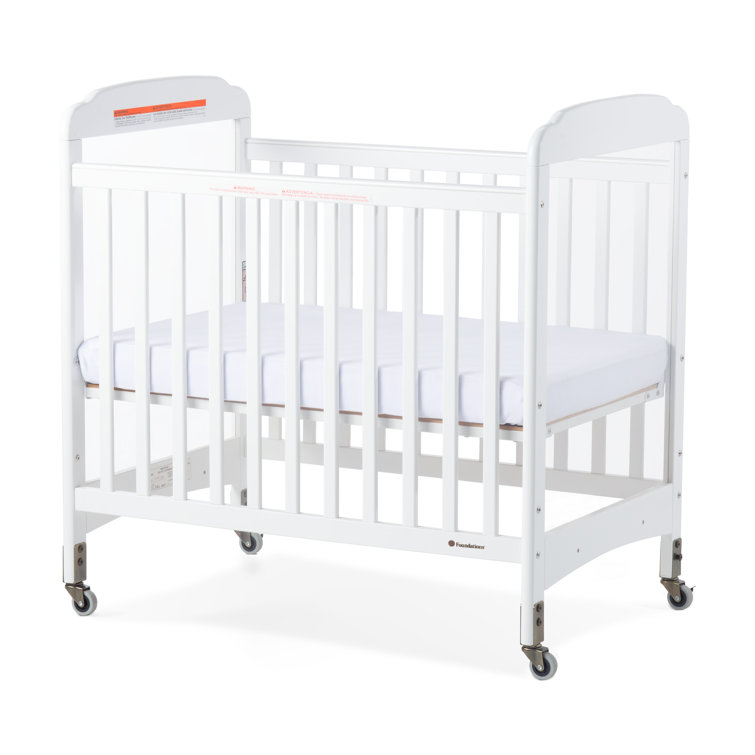Foundations Next Gen Mini Portable Crib with Mattress Wayfair.ca